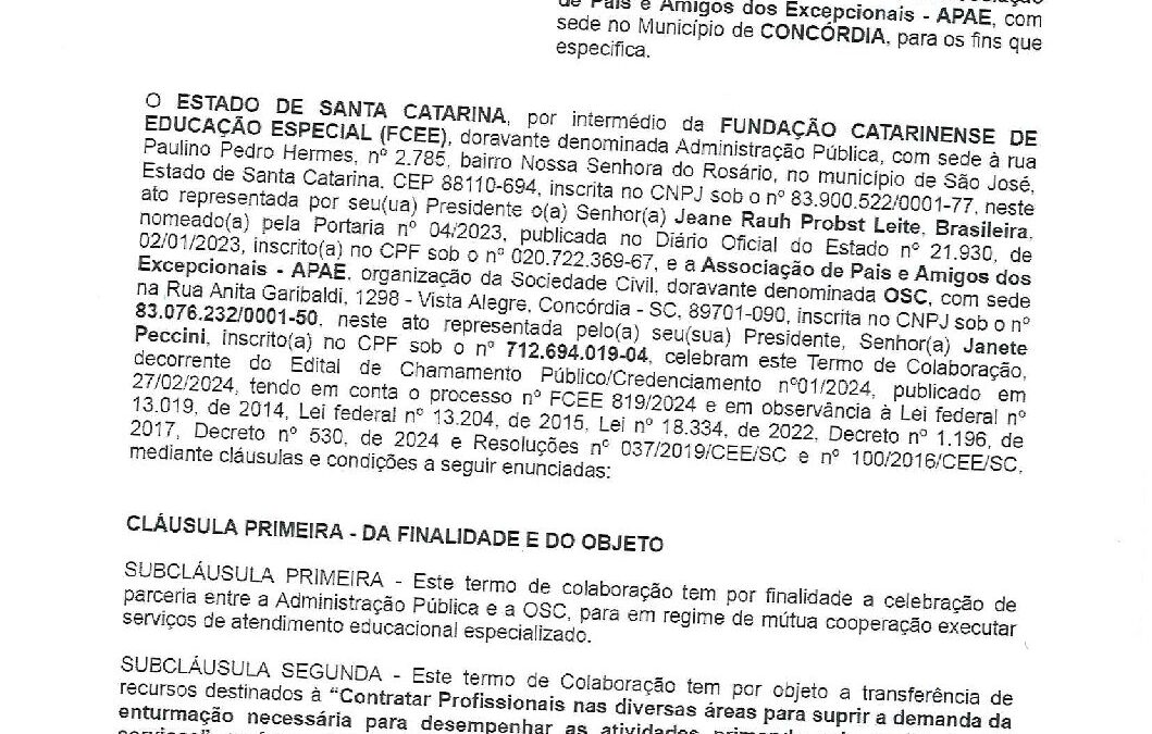 Termo de Fomento 2024 pdf